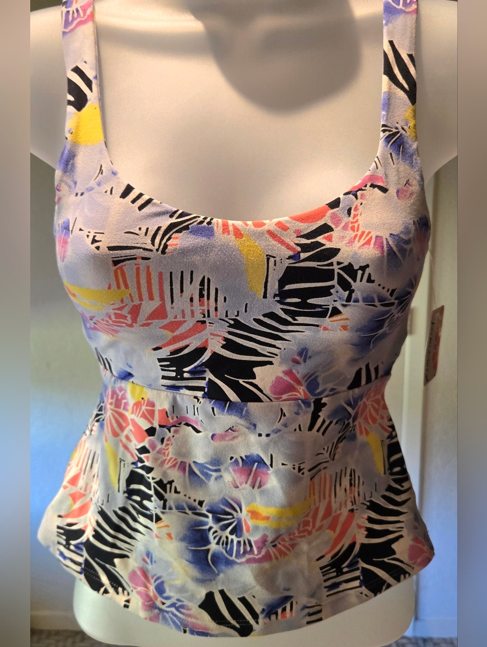 FP Movement by Free People Mystic  Floral Peplum Tank